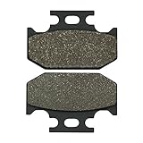 Cyleto Rear Brake Pads for Yamaha DT 125 RE 2005 2006 2007 / DT125 X 2005 2006 / YZ125 YZ 125 1990-1997
