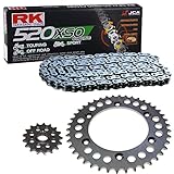 Chain Set VX2–Type for KTM 660 SMC 03–04 Necklace RK 520 XSO 118, open, 16 / 38