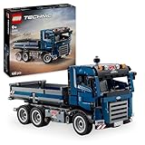 LEGO Technic Tipping Dump Truck Toy with Steering & Moving Dump Box - Construction Vehicle Set for 9+ Years Old Boys & Girls - Fun Birthday Idea - 42203