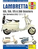 Lambretta Scooters (58-00): 125, 150, 175 & 200 Scooters (inc Servita & SIL)