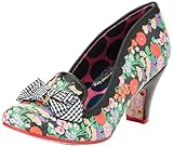 Irregular Choice Kanjanka PU Black Flower 41