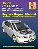 Haynes Honda Civic (01-11) & CR-V (02-11) Repair Manual (USA) (Paperback)