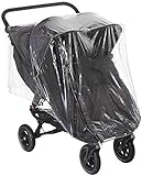 1STOPBABYSTORE Universal Twin Rain Cover for Baby Jogger Mini and GT Double
