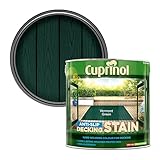 Cuprinol 5083458 2.5L Anti Slip Decking Stain - Vermont Green