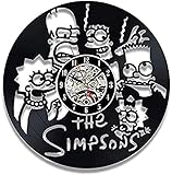 AVJERA Best Gift For Simpson Fans Vinyl Record Clock