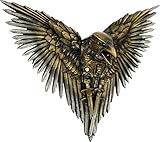 Nemesis Now D1975F6 Blade Raven Wall Plaque 27cm Bronze, Polyresin, One Size