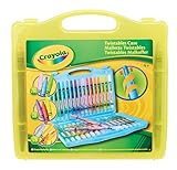 Crayola Twistables Case (32 Pack) (Case colour may vary - Purple, Blue, Yellow)