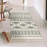 Terafeels Rugs Living Room 60 x 90 cm Floor Rug Geometric Area Rugs Soft Touch Anti-Slip Low-Pile Washable Ideal Rugs For Bedroom Playroom Kids Room Home Decorative Small Rug, 56090