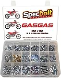 Specbolt Fasteners 250pc Brand Gas Gas Bolt Kit. Fits GASGAS EX MC EC and Related Models. This Includes 2 Strokes: 50 65 85 125 250 300 4 Strokes 250 350 450 & KTM