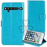 TienJueShi Blue Book Stand Retro Flip Leather Protector Phone TPU Silicone Case For TCL 10 Pro 6.47 inch Gel Cover Etui Wallet