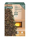 Premier Decorations 1000 Vintage Gold LED Treebrights with Multi Action Facility and Timer Function