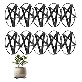 Beowanzk 10 Pack Plant Stand, Plant Pot Stand, Plant Pot Feet, Elevate and Protects Plant Root Health, Good Drainage Performance, Indoor and Outdoor Use (large)