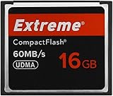 Extreme 16GB Compact Flash Memory Card, Original CF Card for Professional Photographer, Videographer, Enthusiast