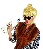 Fun Shack, Blonde Beehive Wig Costume, Womens, Fabulous Wig, One Size