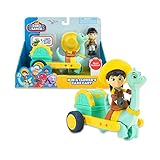Giochi Preziosi Dino Ranch Min & Clover, Dinosaur Vehicle with Approximately 7.5 cm Tall Character, As Seen on TV, for Children from 3 years old, DNA03200