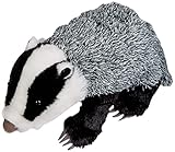 Wild Republic Euro Badger Plush Soft Toy, Cuddlekins Cuddly Toys, Gifts for Kids 30 cm,for 0 month to 99 years