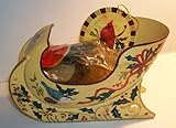 Sleigh W Potpouri Winter Greeting Lenox Toleware Metal