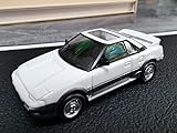 FloZ for PARAGON 1985 for Toyota for MR2 for MK1 White and silver 2 tone 1:64 Car Pre-built Model