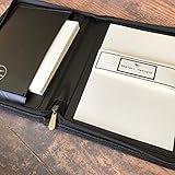 Wagtail Designs Writing Paper Gift Set in a Faux Leather Writing Case with 18 Sheets of Plain Ivory Quality Letter Writing Paper and 18 Matching envelopes