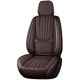 Cruetmo Car Seat Covers Universal Fit for Vauxhall Vectra C VXR Estate，Vectra ST200(B)，Viva，Viva Rocks，VX220，Zafira A B，Zafira B ecoFLEX Nappa Leather Cushion Protector