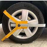 Tyre Wheel Clamp for Wheels with Max Width 245mm for Volkswagen Transporter T4 T5 T6 Campervan Anti-Theft Lock 306300