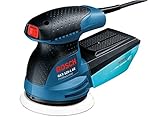 Bosch Professional Random Orbit Sander GEX 125-1 AE (240V, Microfilter box, Sanding paper K80, Carrying Case)