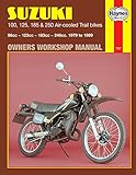 Suzuki 100, 125, 185 and 250cc Trail Bikes 1979-89 Owner's Workshop Manual (Motorcycle Manuals)