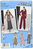 Simplicity Pattern 1718.P5 12 - 20 Misses' Sportswear Project Runway Collection