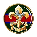 King's Regiment, British Army Pin Badge