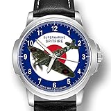 SUPERMARINE SPITFIRE AIRCRAFT RAF WORLD WAR 2 MENS WRIST WATCH BIRTHDAY CHRISTMAS BEST GIFT ENGRAVED
