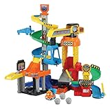 VTech Toot-Toot Drivers Construction Site, Car Tracks for Kids with Lights and Sounds, Vehicle Playset with Included Dumper Truck for Toddlers, 12 Months, 2, 3, 4 + Years, English Version