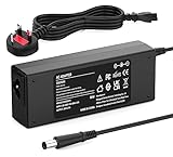 90W Laptop Charger Compatible with HP EliteBook 840 850 G1 G2 8440p 8460p Probook 430 440 450 G1 4430s 4530s 6470b 6570b Pavilion DV7 DV6 DV5 G7 G6 Compaq Cq61 7.4 x 5.0mm Power Supply Adapter