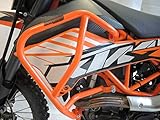 RD Moto Crash Bars Protectors Upper CF92 New For KTM 690 Enduro R 2008-2018