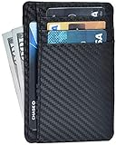 Oak Leathers Leather Wallet for Men & Women - RFID Wallet Slim Credit Card Holder 1 ID Window Thin Wallets Front Pocket