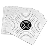 FFT 50 CARD TARGETS 14cm 200gsm AIR GUN RIFLE PISTOL SHOOTING PRACTICE