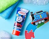Thomas & Friends Bath Squirter & 100ml Bubble Bath Gift Set - Reusable Bath Stickers - Children's Bath Gift Set