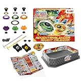 Blade Advent Calendar for Boys - Battle Spinner Toy Advent Calendar with Battle Arena, Launcher & Spinning Top - Christmas Calendar for Boys and Girls