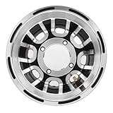 Tbest ATV Wheel Rim 8 Inch Aluminum Alloy Stylish Look Enhanced Performance Go Kart for Quad Bike Cart