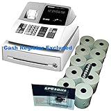 EPOSBITS® Brand **Essentials Pack** for Sharp XE-A102 XEA102 XEA-102 Cash Register (10 Rolls + 1 Ink)
