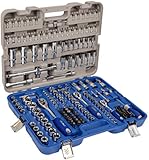 Irimo 1/2-3/8-1/4 ratchet set, 173 pieces.
