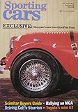 Sporting Cars magazine 02/1985 featuring Morgan, Mitsubishi Starion, Lancia S4