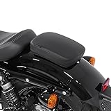 Pillion Seat Pad Suction Cup compatible with Honda Shadow VT 125 C Craftride Glider black