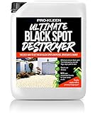 Pro-Kleen Ultimate Black Spot Remover and Destroyer for Patio, Stone, Block Paving, Indian Sandstone, and more. Easy to Use Fluid that Powers Through Stubborn Dirt & Grime (5 Litres)