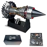 HI-REEKE Jet Engine Model Kit, TR900 Turbofan Aircraft Engine Model 3D Printing Toy for Teen(Assembly Version)
