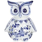 Ceramic Owl Statue Owl Tealight Wax Warmer Wax Melt Wax Burner Oil Burner Tart Warmer Tart Burner Tealight Candle Holder Aroma Essential Oil Burner Candle Holder