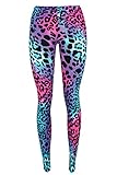 Lovetoenvy Ladies Animal Print Leggings (Multi-Colored) (S/M (8-10))