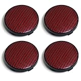 BBTUA 4pcs Car Wheel Hub Caps for Hyundai I10 2015-2020, Wheel Hub Centre Badges Caps Rim Car Accessories Waterproof Dust,A