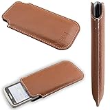 caseroxx Smartphone Case Business-Line Case for Nokia C3-01, Case (Business-Line Case in brown)