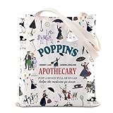 Mary Musical Tote Bag Mary Movie Inspired Gift Poppins Umbrella Gift Broadway Musical Gift (Poppins UK2)