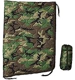 USGI Industries Military Woobie Blanket | Thermal Insulated Camping Blanket, Poncho Liner | Large, Portable, Insulation, Water-Resistant, for Hiking, Survival | Compression Carry Bag